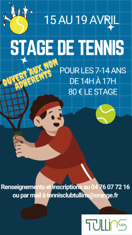 Stage de Tennis