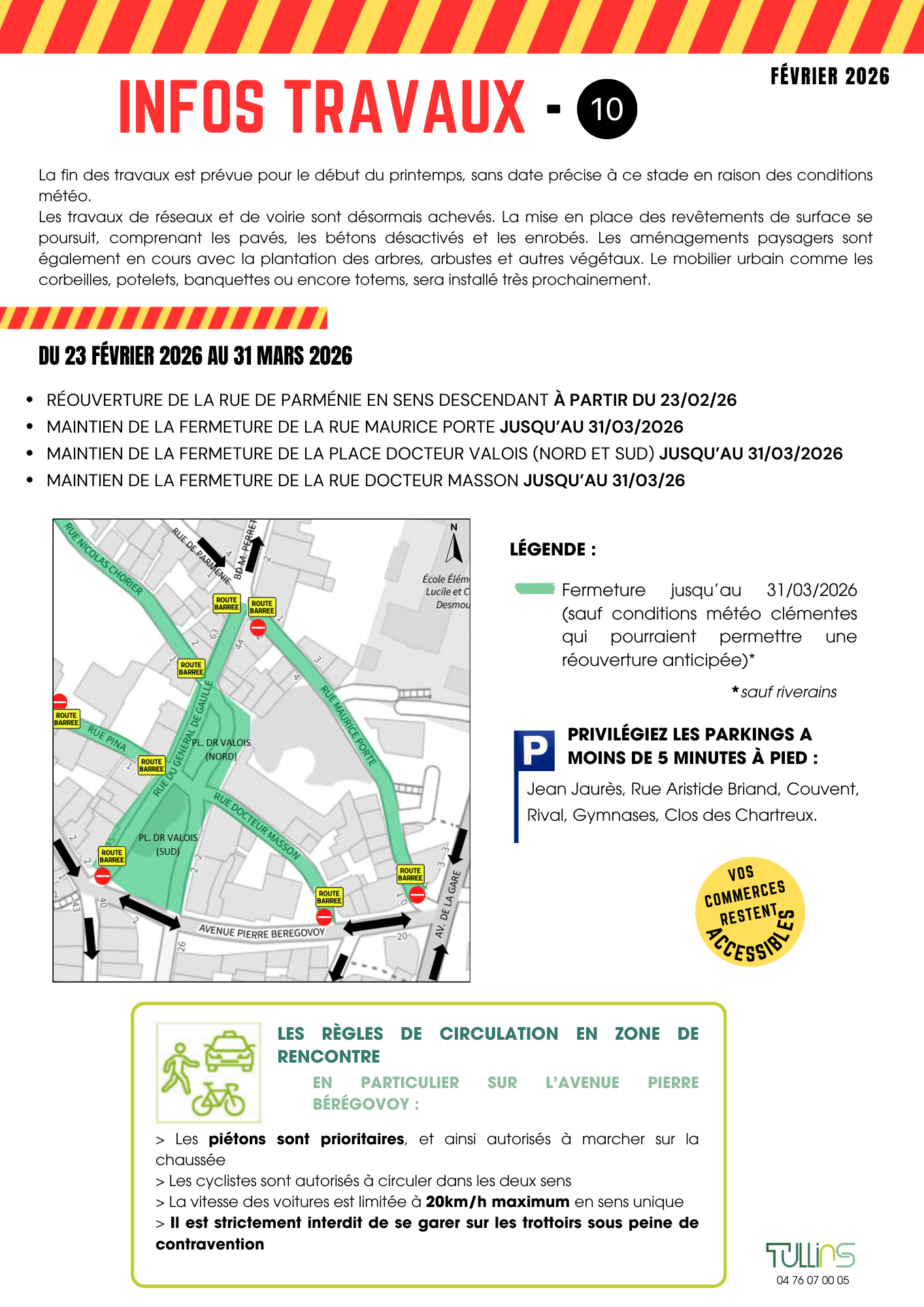 Infos travaux 10
