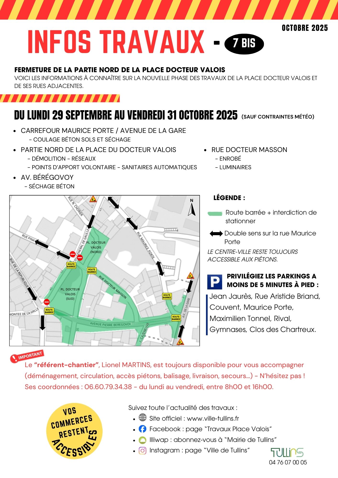 Infos travaux 7bis