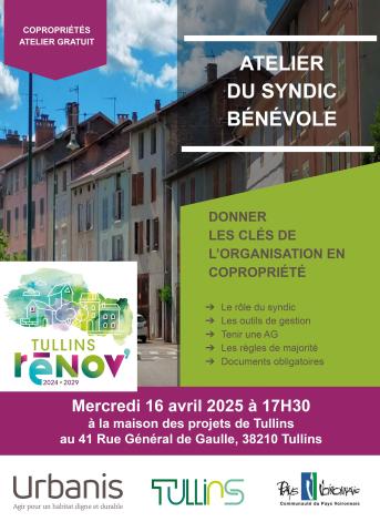 Atelier syndic bénévole