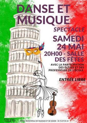 Spectacle danse et musique