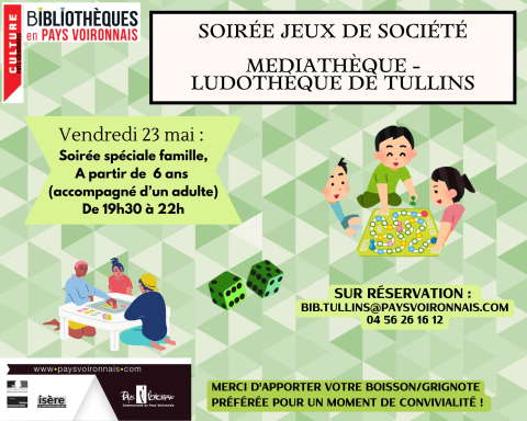 Soirée jeux en famille