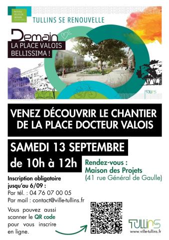 Visite chantier Pl Valois