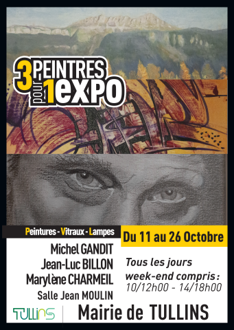 3 peintres 1 expo