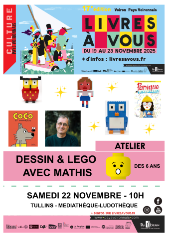 Dessin & LEGO avec Mathis