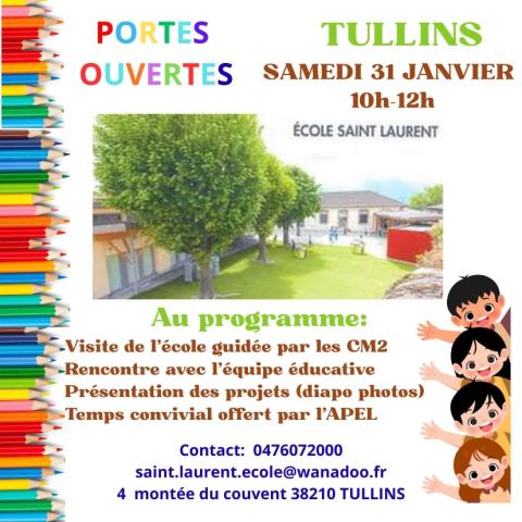 Portes ouvertes École St Laurent