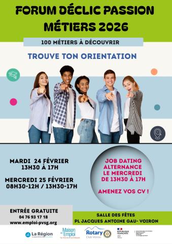 Forum déclic passion métiers 2026