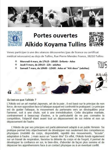 Portes ouvertes Aïkido Koyama Tullins