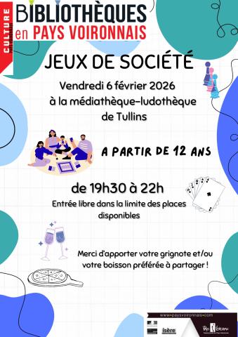 Soirée jeux de société