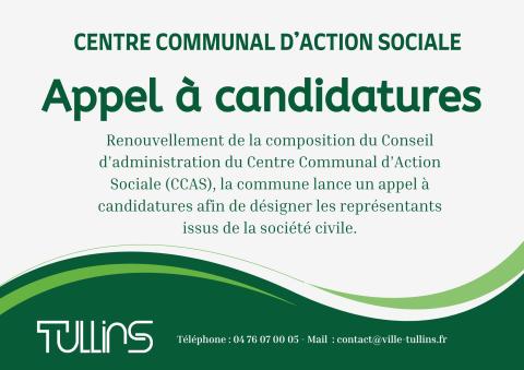 Appel candidatures CCAS