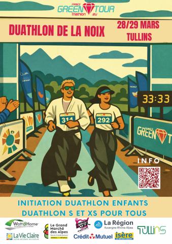 Green Duathlon de la Noix : 28 et 29 mars à Tullins