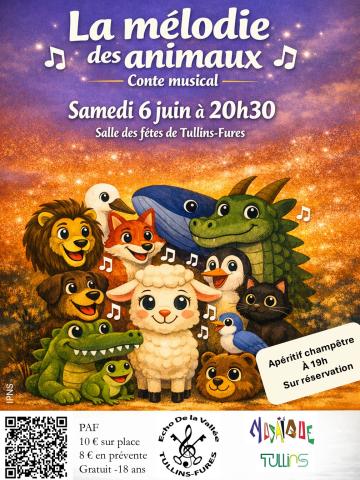 Conte musical "la mélodie des animaux"