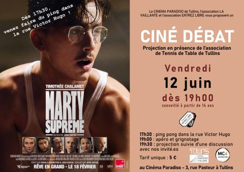 Ciné débat Marty suprême
