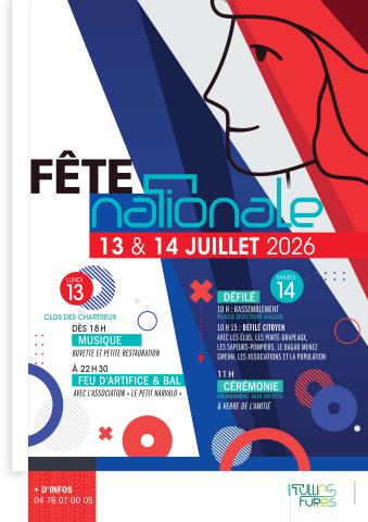 Fête nationale 13 et 14 juillet