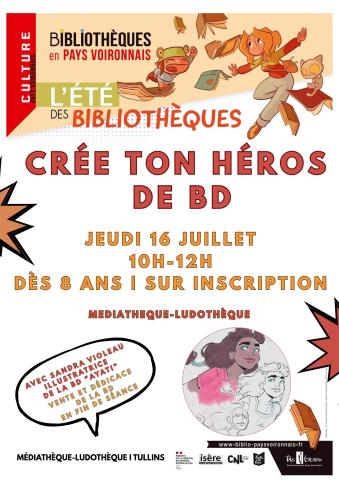 Crée ton héros de BD
