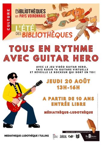 Tous en rythme avec Guitar Hero