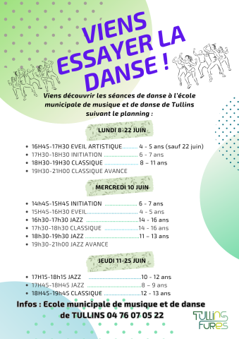 Viens essayer la danse !