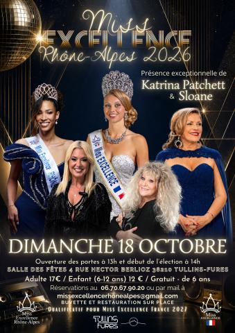 Miss excellence Rhône-Alpes 2026