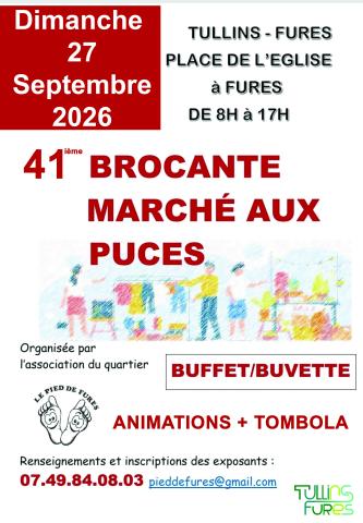Brocante marché aux puces