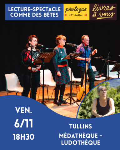 Lecture-spectacle "Comme des Bêtes"